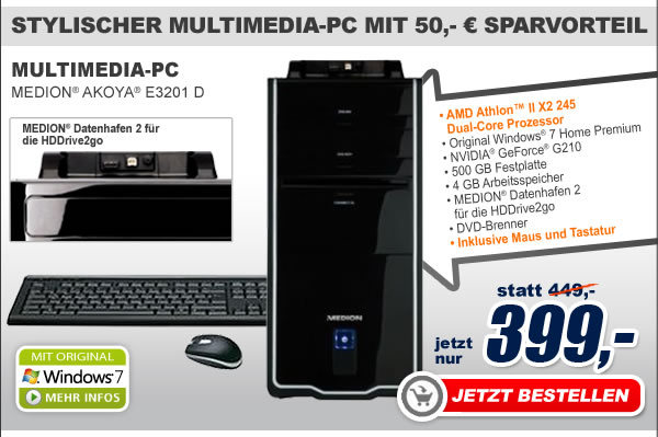 MEDION&reg; AKOYA&reg; E3201 D