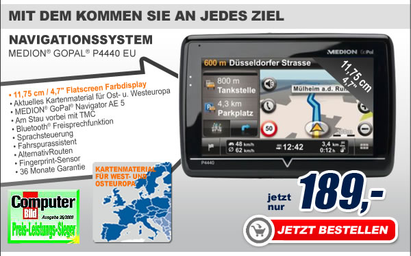 MEDION&reg; GOPAL&reg; P4440 EU