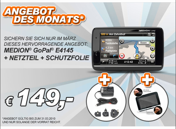 Angebot des Monats