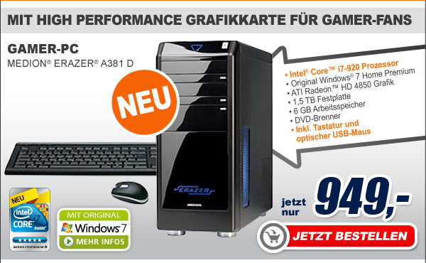 MEDION® ERAZER® A381 D